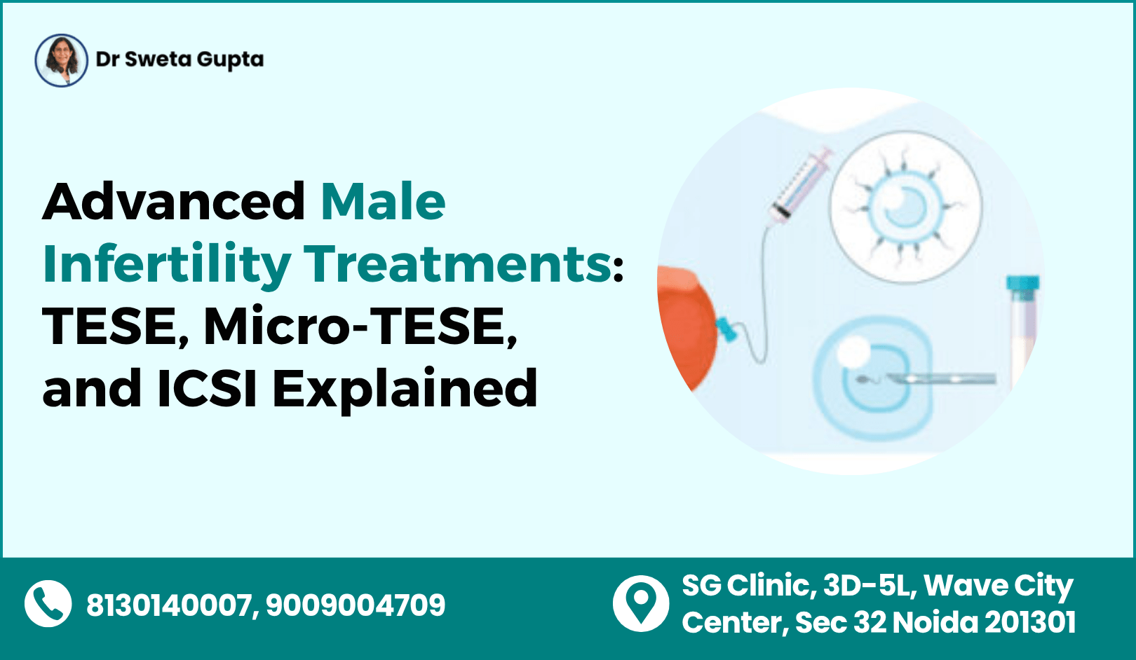 TESE, Micro-TESE & ICSI Treatment in Delhi NCR