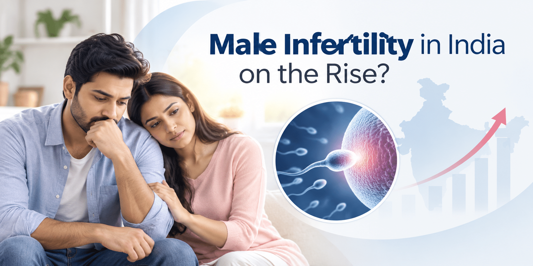 Understanding male infertility, its causes and available treatment options.